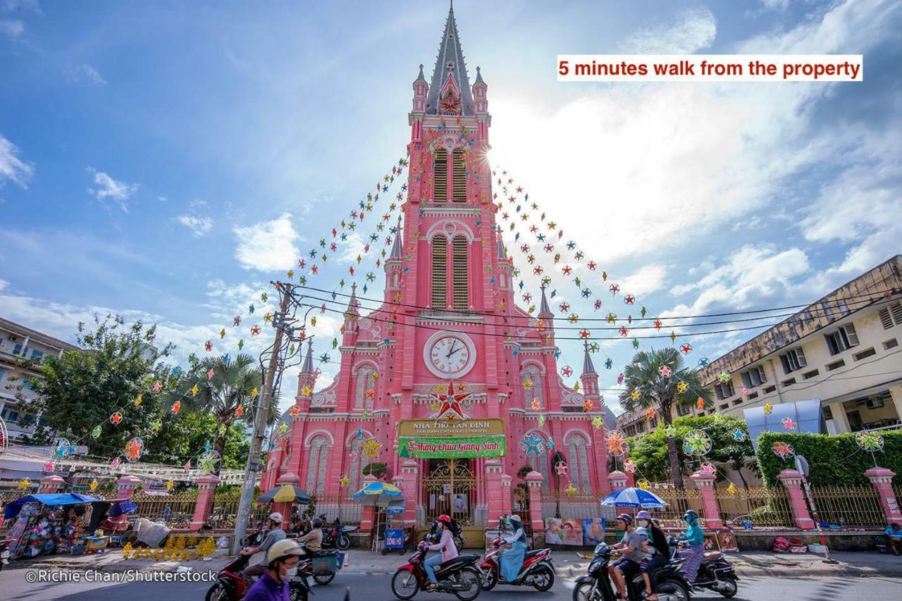 Estelle Boutique Apartment - Pink Cathedral Ho-Chi-Minh-Stadt Exterior foto